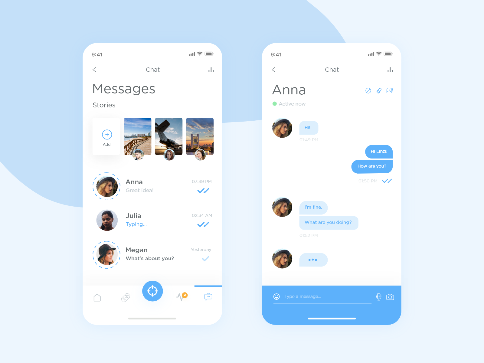 Flight & chat app #4