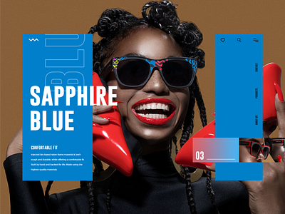 Sunglases #3 colorfull design mondrianizm slider ui uidesign ux uxdesign