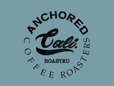 Anchored Coffee Roasters Brand Badge