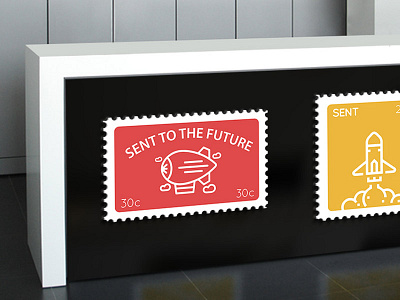 Stamp Design creative design graphic design