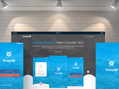SnapIQ app design creative design snapiq ui ux