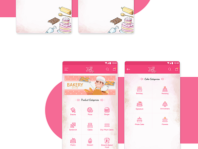 vyas app design app ui creative app creative design ecommerce ecommerce app online cake order online order