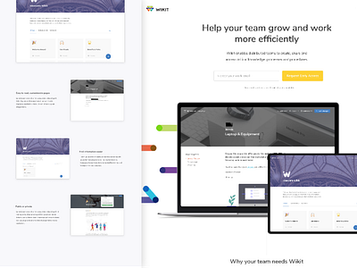 Wikit Landing Page - By Ideaware