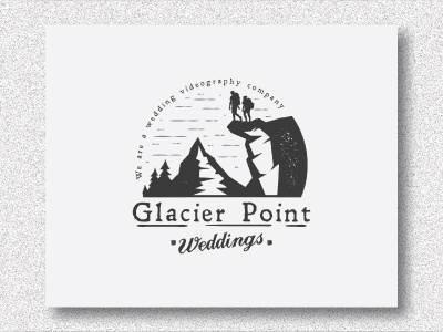 wedding adventure adventure circle circular drawing hand drawn logo wedding