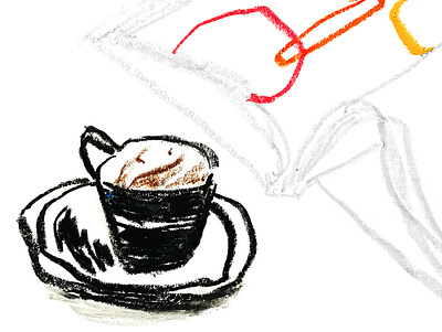coffee and book book coffee design drawing graphic design illustration