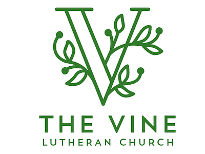 Logo Concept for The Vine Lutheran Church branding church church branding church design church logo green illustration illustrator logo typography vine vines