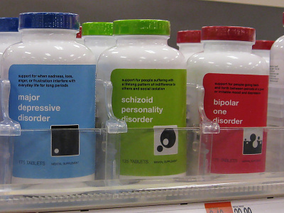 Mental Illness Awareness color icon mental illness packaging swiss thesis