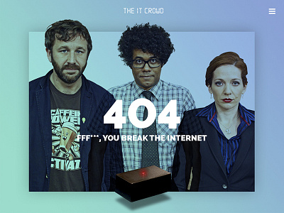 the it crowd 404 404 break crowd error internet it