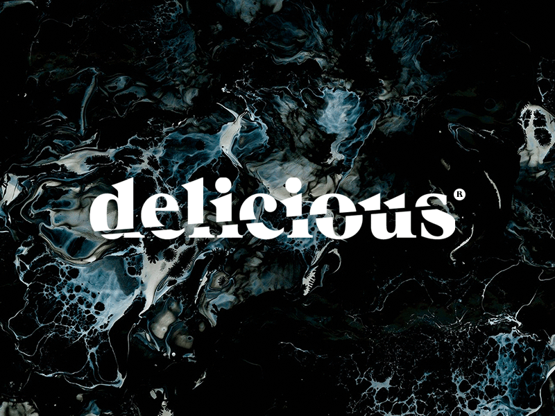 Delicious logo aftereffects animation design logo