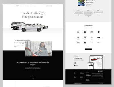 CarBlip - A Convenient Online Car Buying Site angular automotive nodejs web development website