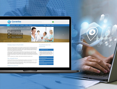 Covantex - An Online Healthcare Platform angular healthcare healthcare platform web development