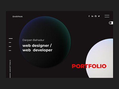 Portfolio 3d animation branding graphic design logo motion graphics portfolio ui web