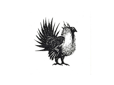 Grouse Mark branding design illustration illustrator logo mark printmaking