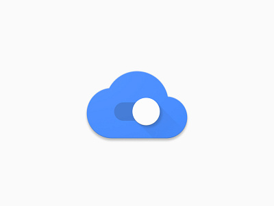 Home Automation App Icon cloud design home home automation icon iconography material design material design 2 switch switchando