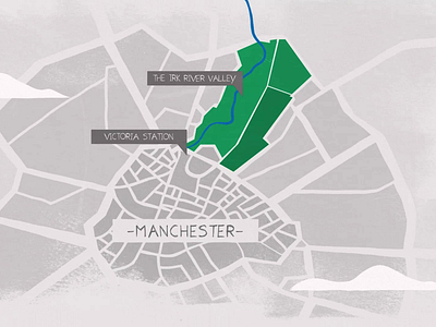 Northem Gateway - Manchester Map