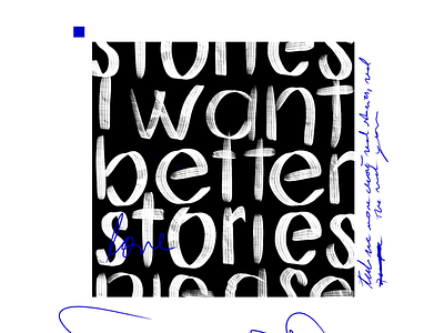Unwritten Stories - Experiment experiment handrwitten stories text texture typography