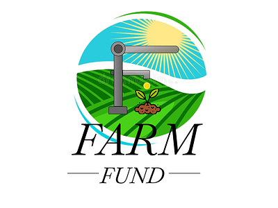 FARM FUND. branding design illustration logo typography ui ux vector