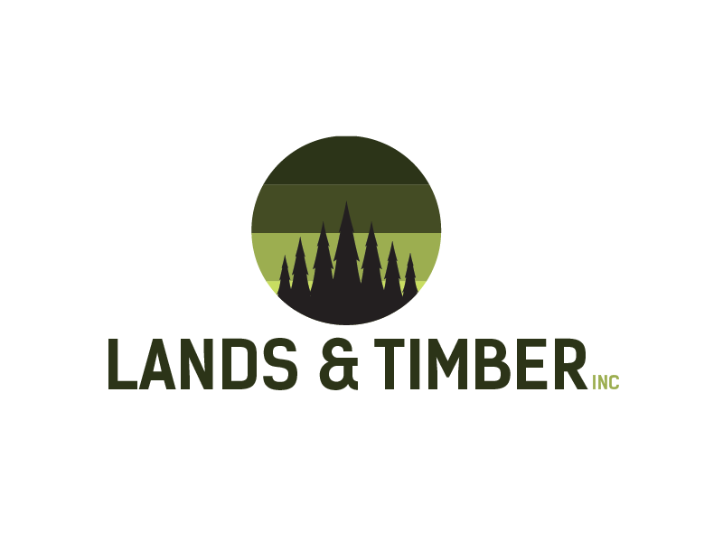 Lands & Timber Logo by Oliver Thompson on Dribbble