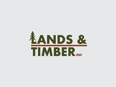 Lands & Timber brand logo