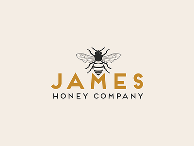 James Honey brand design logo mark