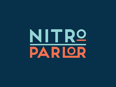 Nitro Parlor brand design logo