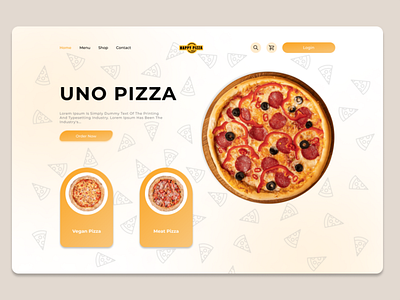 Happy Pizza - Website Design