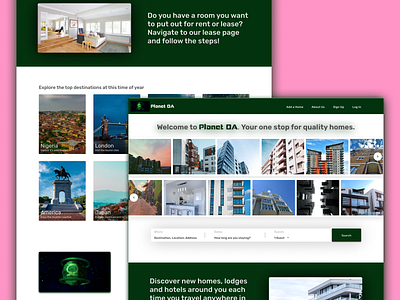 Apartment Rental Landing Page