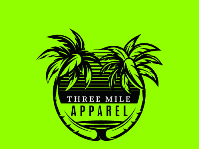 Tree Mile Logo graphic design logo