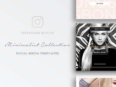 Social Media Templates for Instagram blog post template branding branding design design editorial graphic design instagram layout magazine social media social media template template