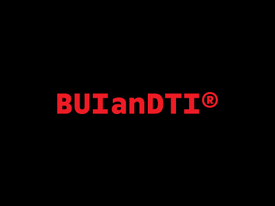 BUIanDTI black branding design elegant furniture innovation logo modern products red simple stylish