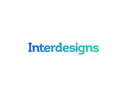 Interdesigns blue design elegant green internet simple web