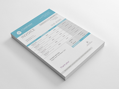 Professional invoice template business invoice clean invoice corporate invoice doc file invoice docx file invoice green invoice invoice design invoices ms word ms word invoice template