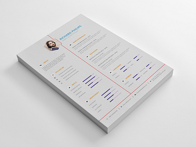 CV Resume a4 ai resume cv clean clean resume corporate corporate resume cv ms word resume pdf resume print professional resume vector resume