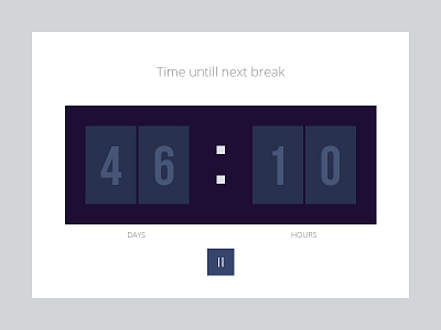 Dailyui  #014 (Countdown Timer)