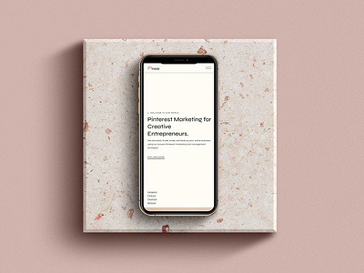 Pinslab Studio - Minimal Layout mobiledesign mobileoptimization ui ux webdesign webdevelopment websitedesign