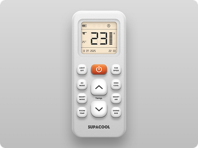 Skeuomorphic AC Remote