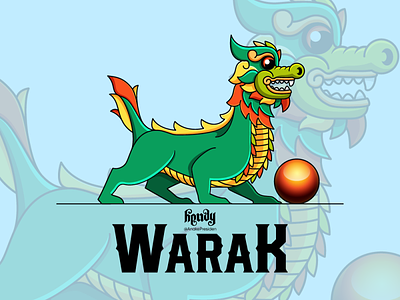 WARAK Mascot Logo Illustration branding design illustration logo mascot semarang