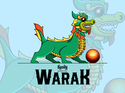 WARAK Mascot Logo Illustration