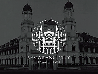 1000door Lawangsewu Semarang Landmark Icon 01 architecture attraction building buildings central christianity city famous java indonesia land mark landmark lawang sewu lawangsewu old semarang sky tourism towers travel