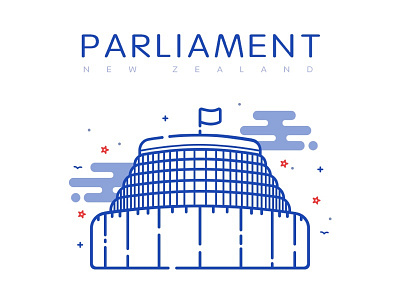 【NZ】Parliament House illustration whv