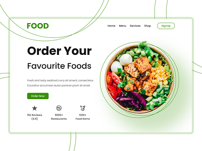 Food Landing Page