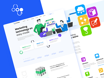 Marketing SaaS Page