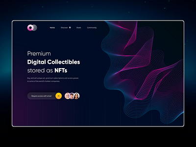 NFT Landing Page