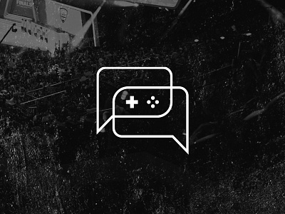 Esports Podcast Website Logo branding design esports games gaming illustration interview journalism logo podcast speech bubble vector videogames