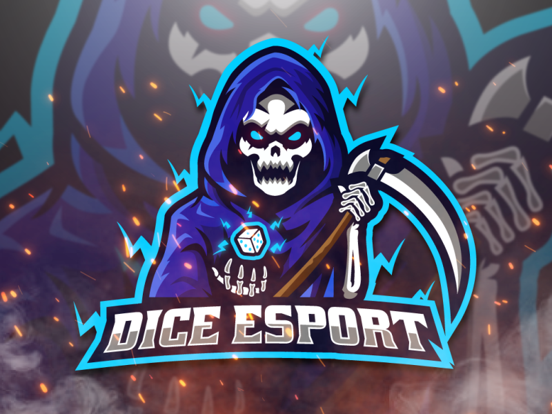 Reaper Mascot Logo | Mascot Logo | Gaming | Esports by Abu Bakar on ...