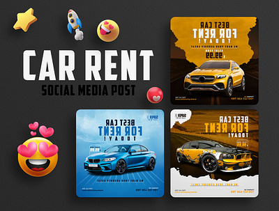 Car Rent Social media post discount post