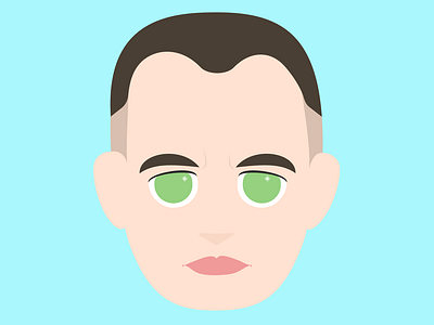 Avatar Picture Icon Flat Design Portraits