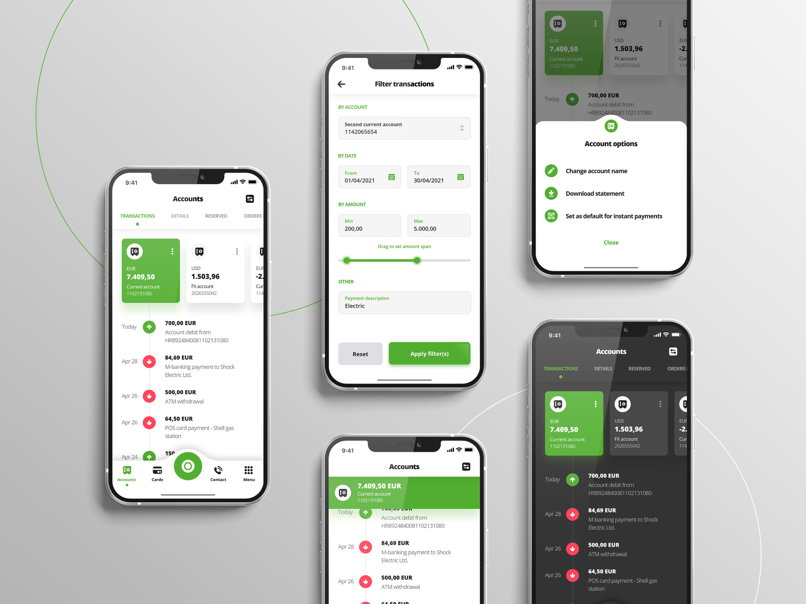 Mobile banking app by EuroART93 on Dribbble