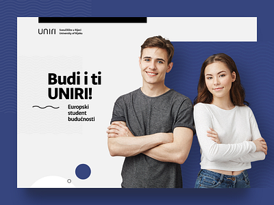 UNIRI landing page