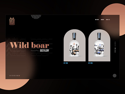Wild Boar Showcase alcohol branding alcohol packaging animation bottle label brand design brand identity branding design illustration logo packaging rebranding vector